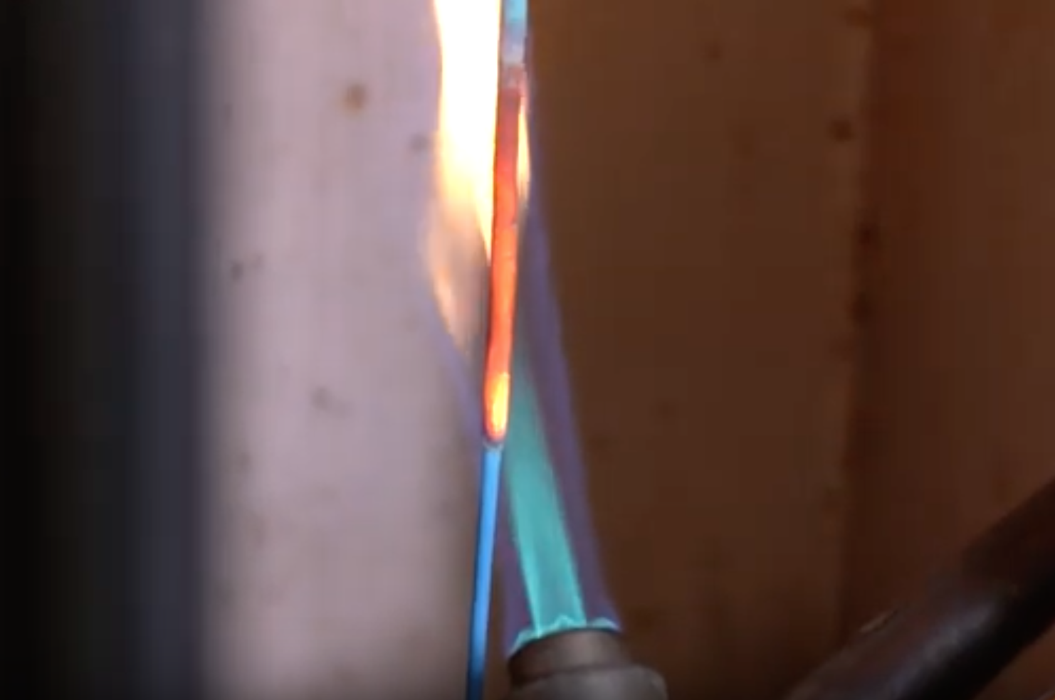Vertical Flame Propagation Test for a Single Insulated Cable