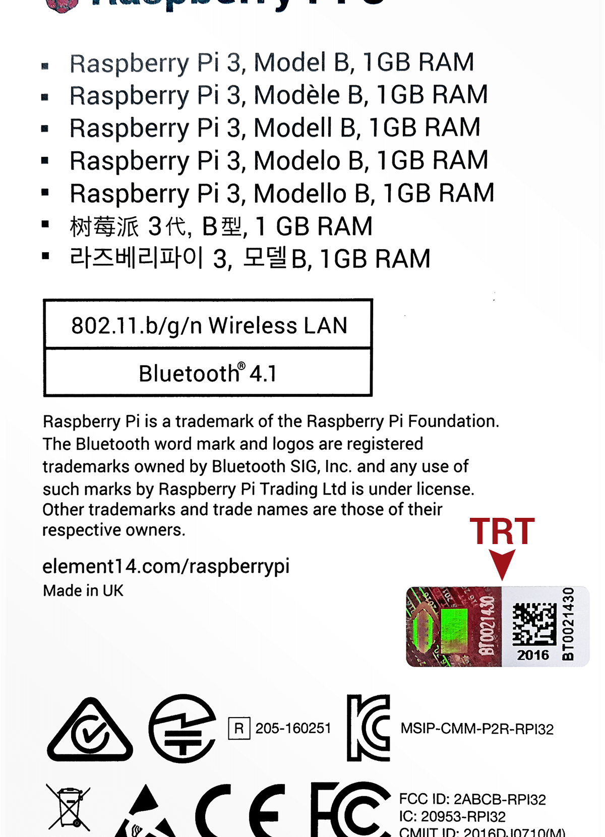 Raspberry Pi Models