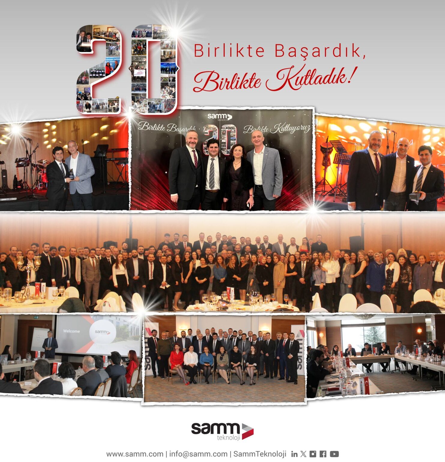 Samm Teknoloji-20. Yılını Kutluyor.